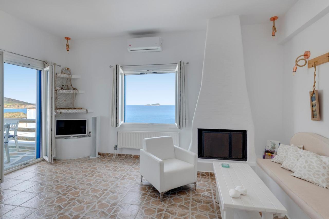 Endless Blue From Syros - Fabrika Resort House 1 Vári Eksteriør bilde