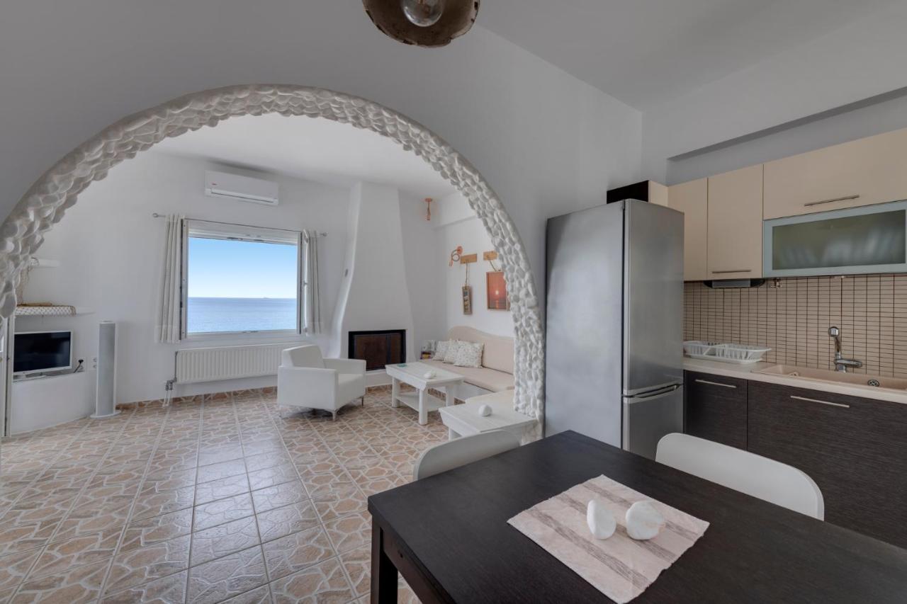 Endless Blue From Syros - Fabrika Resort House 1 Vári Eksteriør bilde